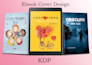 do book cover design, ebook cover, paperback and KDP cover
